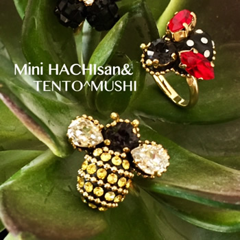 Mini HACHIsan&TENTO^MUSHI bySalon de MILI 11,000円(税別)